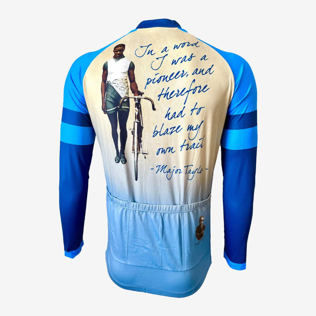 Black Cyclone Long Sleeve Jersey – Major Taylor Cycling Wear