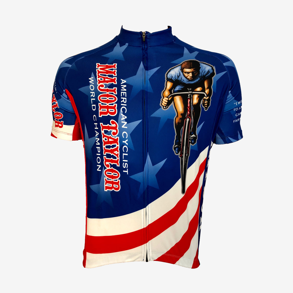 World Champion Style Cycling Jersey | Major Taylor Cycling Wear