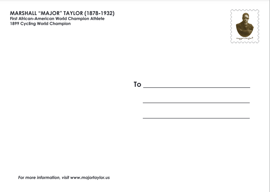 Major Taylor Postcard Collection